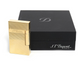 Зажигалка S.T. Dupont LIGNE 2 DIAMOND HEAD Gold (016387) Gift Boxed D_2951