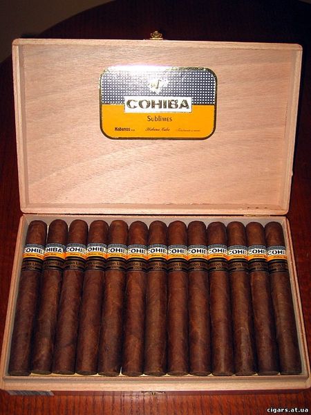 Cигари Cohiba Sublimes (Limited Edition) Box of 10* C.Subl фото