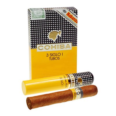 Сигары Cohiba Siglo 1 Tubus Box Of 3* C.Sig1-3tub фото