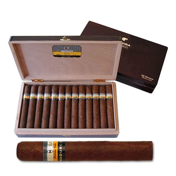 Cigars Cohiba Maduro 5 Genius Box of 25* C.Gen25 photo