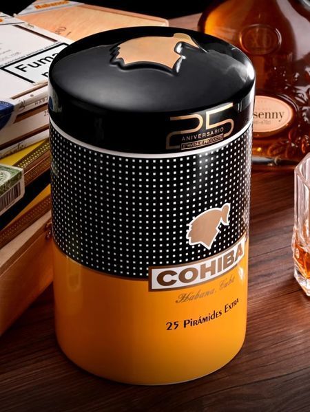 Cигари Cohiba Piramides Extra - Aniversary Porcelain of  25 C.Pir25Ext фото
