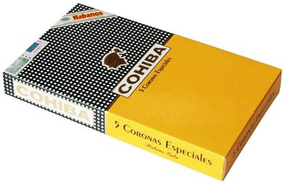 Cigars Cohiba Coronas Especiales Box Of 5* CE BoxOf 5 photo