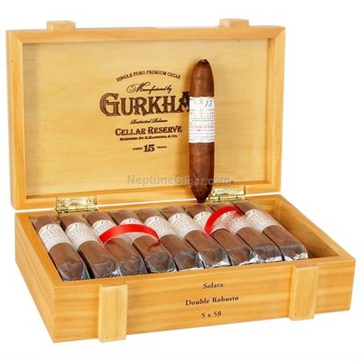 Cигари Gurkha Reserve 15 Years Double Robusto box of 20 DeIqJ51 фото