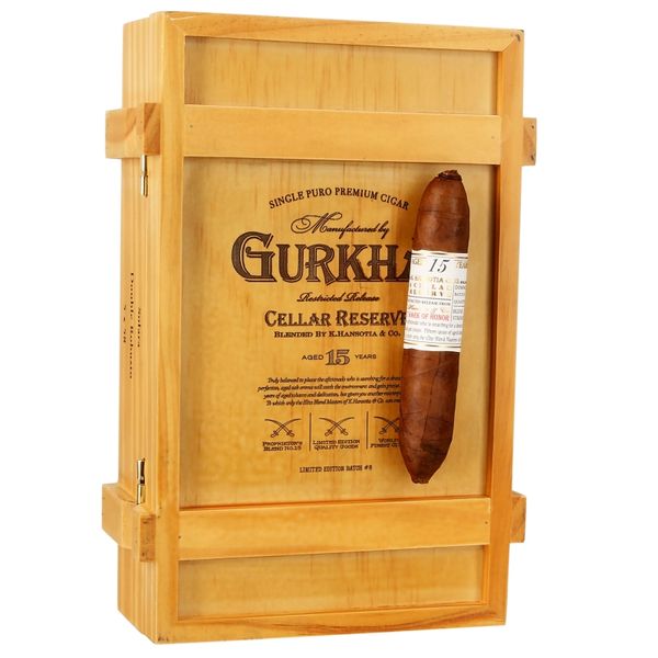 Сигары Gurkha Reserve 15 Years Double Robusto box of 20 DeIqJ51 фото