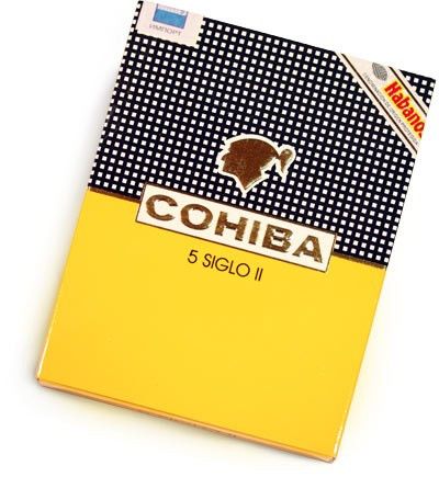 Cigars Cohiba Siglo 2 Box Of 5* Es5 photo