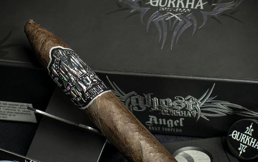 Cigars Gurkha Ghost Angel Torpedo Tubus De2J51 photo