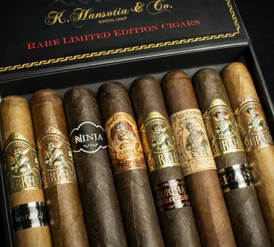 Cигари Gurkha Rare Limited Edition Toro Sampler box of 8 DeIqJ51 фото