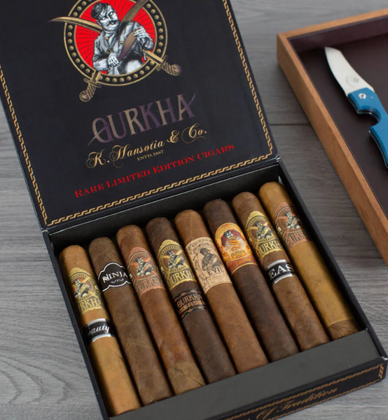 Cигари Gurkha Rare Limited Edition Toro Sampler box of 8 DeIqJ51 фото