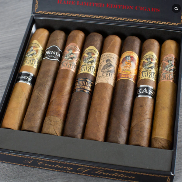 Cигари Gurkha Rare Limited Edition Toro Sampler box of 8 DeIqJ51 фото
