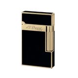 Зажигалка S.T. Dupont Lighter Ligne 2 Black Chinese Lacquer & Gold (016884) Gift Boxed D_289 Photo, Video